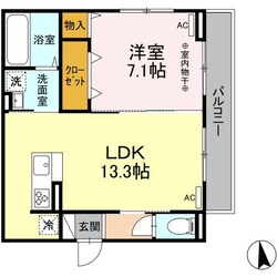 仙台駅 徒歩15分 2階の物件間取画像